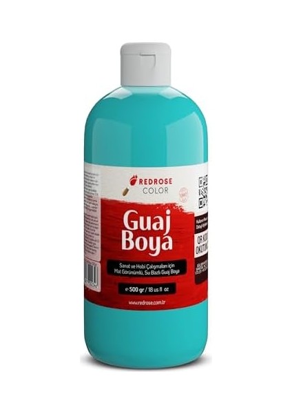 Rose Turkuaz Guaj 500 gr fiyatları