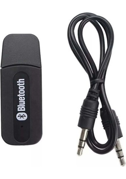 Bt-13 Bluetooth 5.0 Dongle Usb/aux 3.5mm Kablosuz Stereo Ses Müzik Alıcısı/adaptör Dongle Uyumlu
