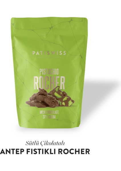 Rocher Sütlü Çikolatalı Antep Fıstıklı 80g