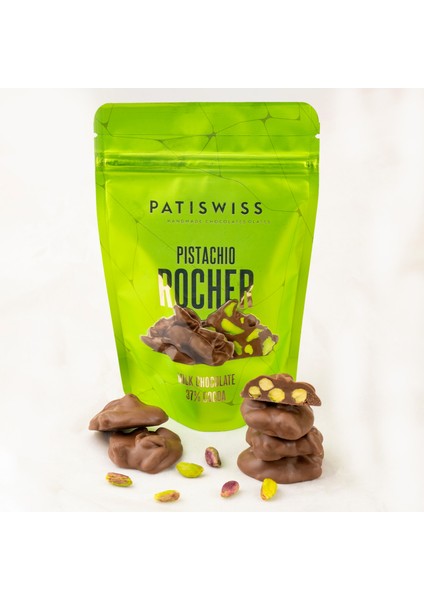 Rocher Sütlü Çikolatalı Antep Fıstıklı 80g indirimleri