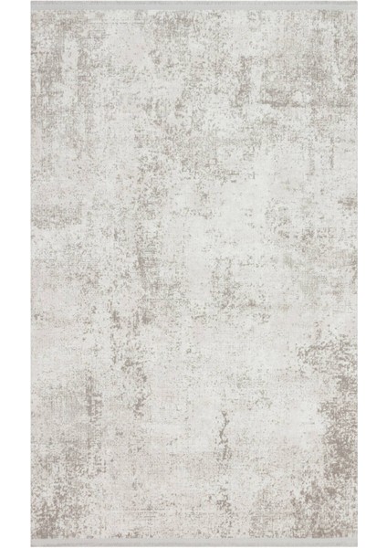 Apex Solid 8342 Gri - Modern Akrilik Dokuma Makine Halısı Yıkanabilir, Dayanıklı ve Renkli Dokuma Tabanlı Halı