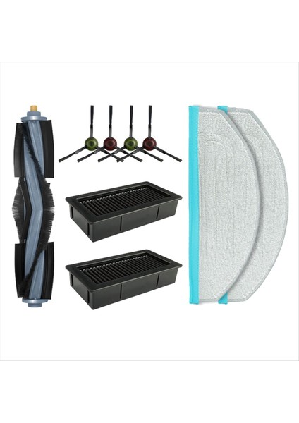 cc Robotlu Süpürge Için Yedek Yedek Parça Aksesuarları Ana Fırça Hepa Filtre Paspas Bezi (Yurt Dışından)