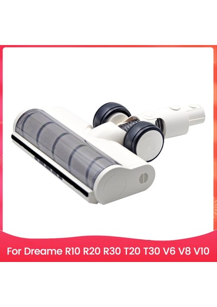Dreame R10 R20 R30 T20 T30 V6 V8 V10 Elektrikli Süpürge Aksesuarları Halı Rulo Fırça Başlığı B Için Vakumlu Zemin Fırça Başlığı (Yurt Dışından)