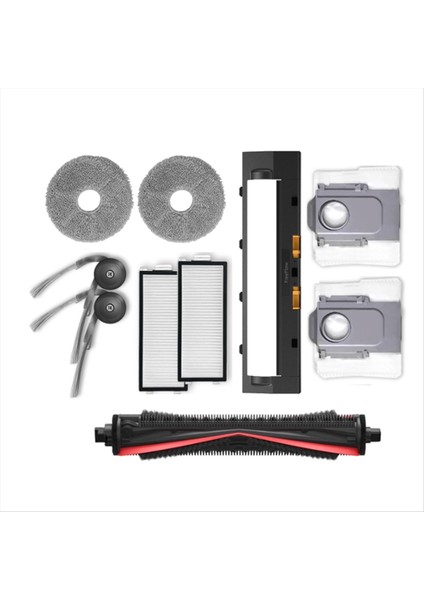 Roborock Saros Z70/SAROS Z70 ULTRA/G30 Space Vakum Aparatları Için 10 Adet Silindir Yan Fırça Toz Torbası Filtreler Paspas Pedleri (Yurt Dışından) fırsatları