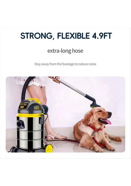 Evcil Hayvan Bakım Seti, Köpek Fırçası Vakum Aparatı, Uzatma Borulu Tüy Dökme Fırçası ve Çoğu Yuvarlak Elektrikli Süpürge Için (Yurt Dışından) fiyatları