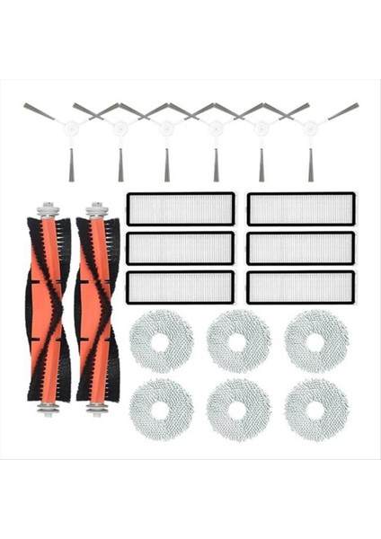 Robotlu Vakum S10 + / S10 Artı Aksesuarları Ana Yan Fırça Hepa Filtre Paspas Bez Bez Yedek Yedek Parçalar (Yurt Dışından)