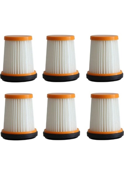 WV200EU WV251EU Akülü El Süpürgesi Için 6 Adet Yedek Filtre (Yurt Dışından)