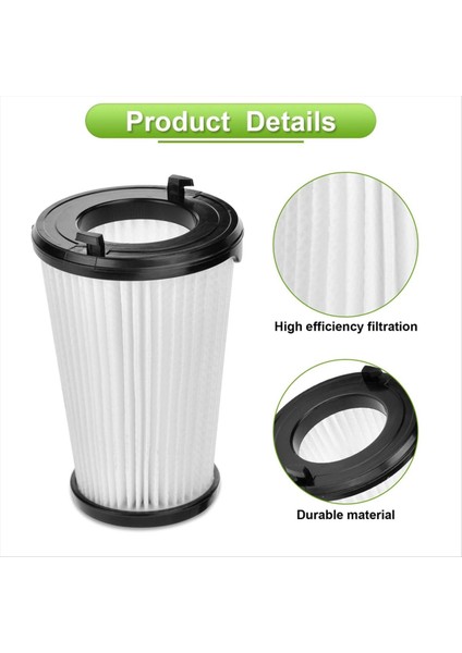 Electrolux Ergorapido Dikey Elektrikli Süpürge EHVS2510AW VS3510AR'A Uygun 6'lı Paket Vaf-1 Filtre Yedeği, Parça EL65522 (Yurt Dışından) fiyatları