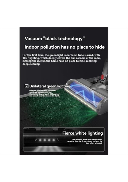 Dyson V7 V8 V10 V11 V15 Elektrikli Süpürge Aparatı V Şeklinde Kıl Rulo Fırça Başlığı ve LED Toz Işıkları ile Sert Ahşap Zeminler Için (Yurt Dışından) fiyatları