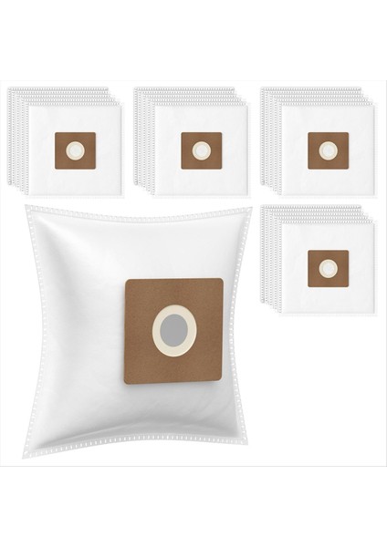 Eureka NEN170 Torbalı Hazneli Elektrikli Süpürge ve Vakumlu Toz Torbaları ile Uyumlu 20'li Paket NEN170 Elektrikli Süpürge Torbaları (Yurt Dışından)