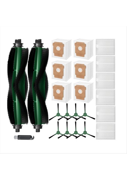 Irobot Roomba 2 Q0520 Essential Elektrikli Süpürge Aksesuarları Silindir Yan Fırça Filtre Paspas Pedi Toz Torbası (Yurt Dışından) fiyatları