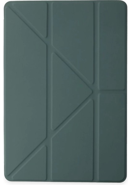 Ipad Pro 11 (2018) Kılıf Kalemlikli Mars Tablet Kılıfı - Koyu Yeşil fiyatları