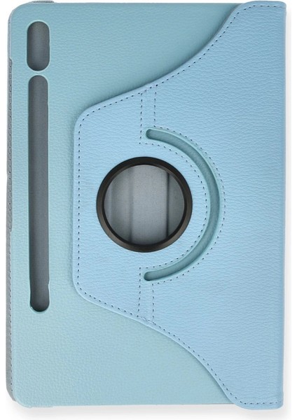 Samsung Galaxy T860 Tab S6 10.5 Kılıf 360 Tablet Deri Kılıf - Turkuaz fiyatları