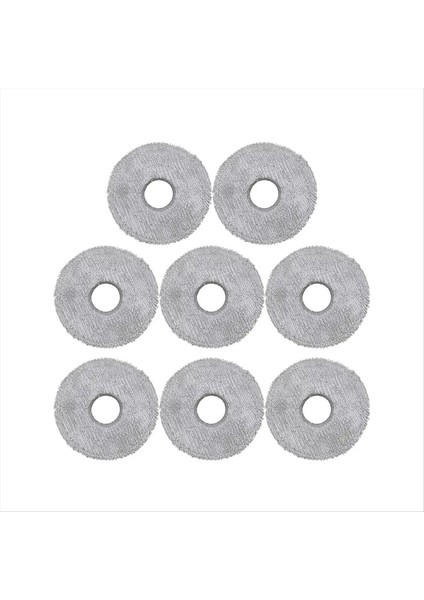 Jonr P20 Pro/t5 Pro Robot Süpürge Aksesuarları Yedekleri Için 8 Adet Mikrofiber Paspas Bezi Paspas Bezleri (Yurt Dışından)