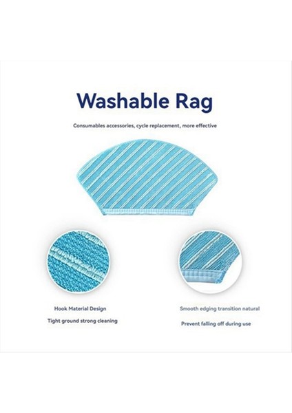 Midea M7 / M7 Pro / M7 Max / Eureka NER700 Elektrikli Süpürge Yedek Parçası Ana Yan Fırça Filtresi Paspas Bezi Seti (Yurt Dışından) fırsatları