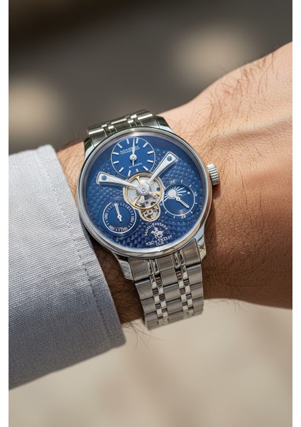 Sbpc Gümüş Çelik Kordon Erkek Kol Saati LSB.1.10677-3 modelleri