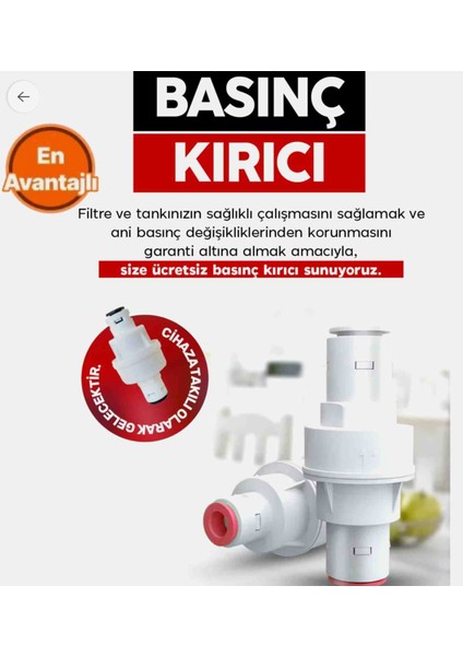 Su Aritma Starwater Antibaktriyel Metaltank 8lt Su Kapasitesi Lux Musluk Lg Chem 80GPT Membran Teknolojisi 12 Aşama Miltimineral Canlı Su Özellikli Pompasız Az Atık Oranı Kaplı Kasa Tersosmoz Sistem fırsatları