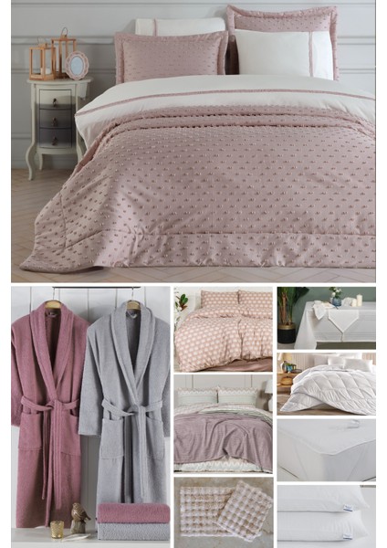 Nora Çeyiz Paketi 50 Parça Gülkurusu