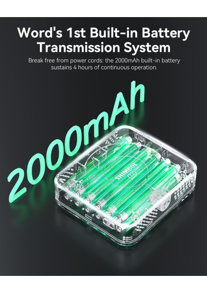 Tp Nano Kablosuz Video Aktarım Sistemi 2000 Mah Dahili Pil Fhd Video 150 M Menzil ile 60 Ms indirimleri