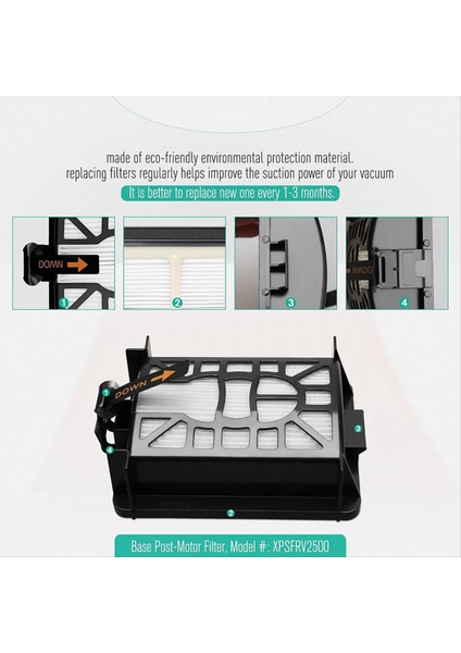 Shark Robot Süpürge AV2501AE/AV2502AE Aksesuarları Için Uygundur (Yurt Dışından) fiyatları