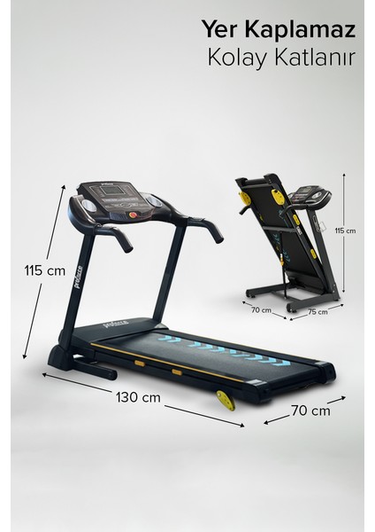Pasifik 2,50HP Koşu Bandı fiyatları