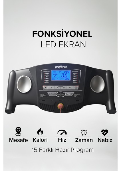 Pasifik 2,50HP Koşu Bandı modelleri