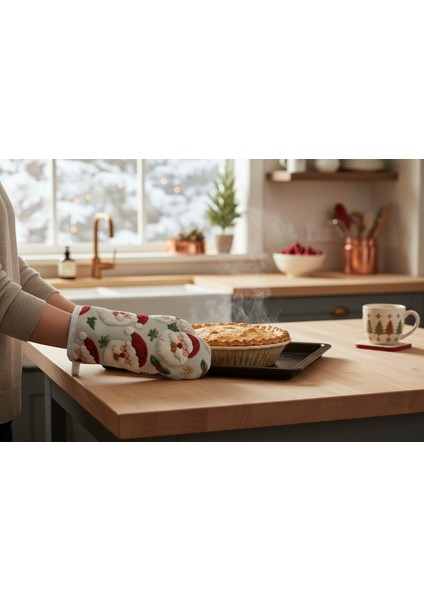 Fırın Eldiveni Yeni Yıl Temalı , Yılbaşı Temalı indirimleri