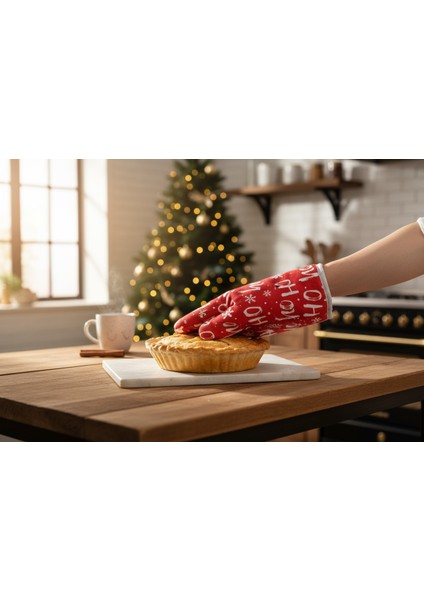 Fırın Eldiveni Yeni Yıl Temalı , Yılbaşı Temalı