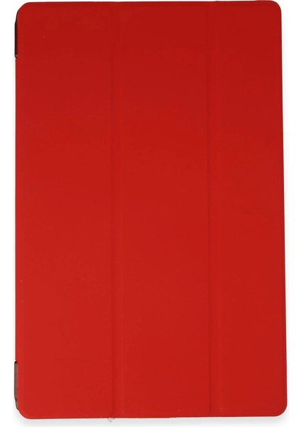 Ipad Pro 13 (2024) Kılıf Tablet Smart Kılıf - Kırmızı
