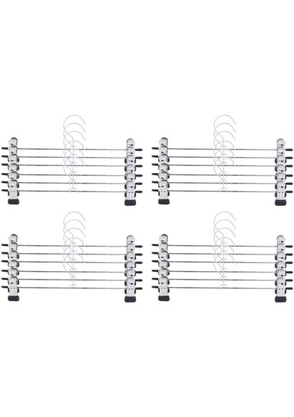 96 Pcs Klipli Askı Askıları Pantolon Askı Metal Pantolon Askıları Pantolon Için Tasarruf Giysileri (Yurt Dışından) modelleri