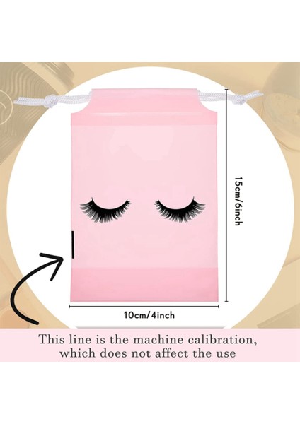 100 Adet Kirpik Sonrası Bakım Torbaları Plastik Makyaj Çantaları Tuvalet Makyaj Çantası Kozmetik Seyahat ile Kozmetik Seyahat Beyaz S (Yurt Dışından) fiyatları