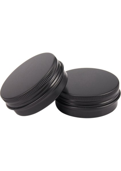 160 Paket 1 Oz / 30G Yuvarlak Metal Teneke Konteyner Vida Üst Kutular Kozmetik Örnek Konteynerler Mum Seyahat Teneke (Yurt Dışından) fırsatları