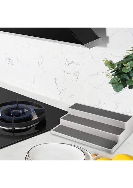 2x Kozmetik Depolama Rafı Ladder Çerçeve Tutucu Çanta Parfüm Ekran Standı (Yurt Dışından) modelleri