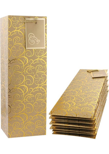 Şarap Çantaları Kraft Kağıt Şarap Çantası 20 Pcs Kulplu Şarap Torbaları Tek Şişe Kağıt Şarap Torbası Noel Için Toplu (Yurt Dışından) fiyatları