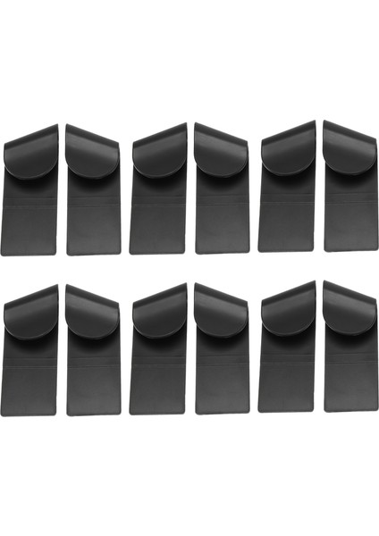 12PCS Plastik Pot Tavan Kapağı Raf Klipsi Tencere Kapak Çerçevesi Pot Kapakları Depolama Bulaşıkları Depolama Organizatör Tutucu (Yurt Dışından)