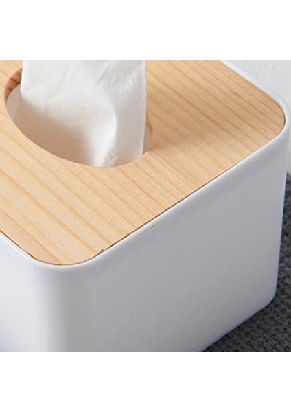 2x Kare Doku Kutusu Doku Kutusu Ahşap Kapaklı Ev Çıkarılabilir Mini Ahşap Doku Kutusu (Yurt Dışından) indirimleri