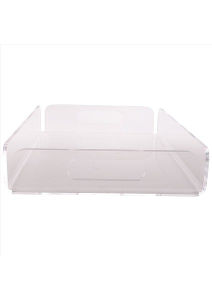 2x Şeffaf Akrilik Tepsisi Akrilik Snack Plakası Çok Fonksiyonlu Depolama Plakası Banyo Havlu Tepsisi (Yurt Dışından) fırsatları