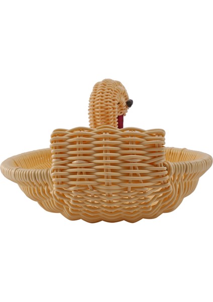 2x Çevre Dostu Dokuma Sepet Depolama Sepeti Rattan Dokuma Sepet Hayvan Yolu Depolama Sepeti Ekran Sepeti (Yurt Dışından) indirimleri