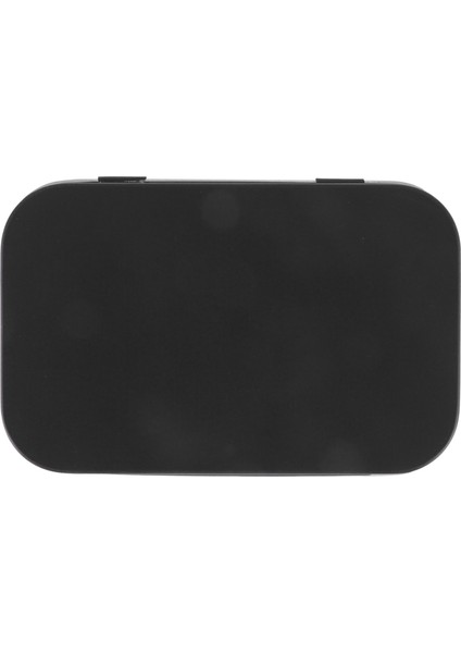 4x 95X60X21MM Siyah Teneke Kutu Siyah Metal Kutu ile Mat Şeker Kutusu Küçük Kutu (Yurt Dışından) fiyatları