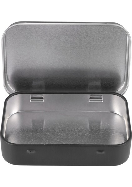 4x 95X60X21MM Siyah Teneke Kutu Siyah Metal Kutu ile Mat Şeker Kutusu Küçük Kutu (Yurt Dışından) modelleri