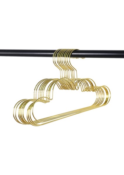 20PCS Askılar Kaymaz Metal Küçük Çocuklar Giysiler Askı Altın Çocuklar Bulut Şekil Ceket Askı Kıyafetleri Depolama Organizatör Rafı (Yurt Dışından) indirimleri