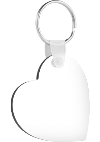 35PCS Kalp Boş Tahta Anahtarlama Anahtarlık Baskısı Anahtarlar Diy Süblimasyon Anahtar Zincirleri Aksesuarları (Çift Taraflı) (Yurt Dışından)