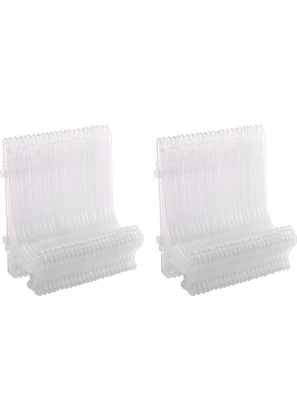 48PCS Şeffaf Plastik Şövale Plaka Tutucular Ekran Bulaşık Tabakası Resim Çerçevesi Fotoğraf Kitabı Kaide Tutucu Ekran Standı (Yurt Dışından) fiyatları