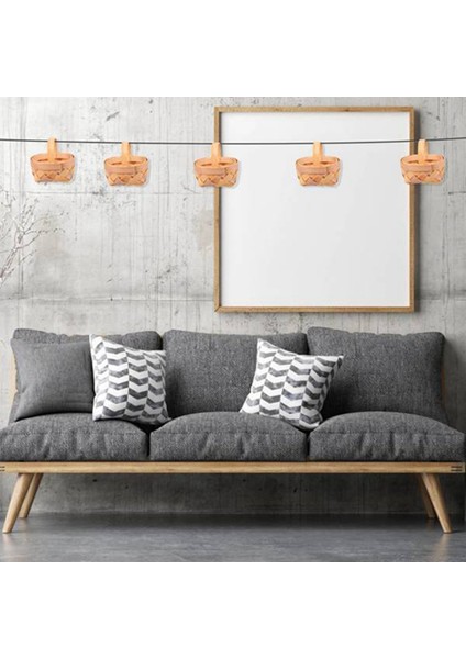 36PCS Ahşap Chip Mini Sepetler Manuel Dokuma Sepet Süsleri Şeker Saklama Kutusu (Yurt Dışından) fırsatları