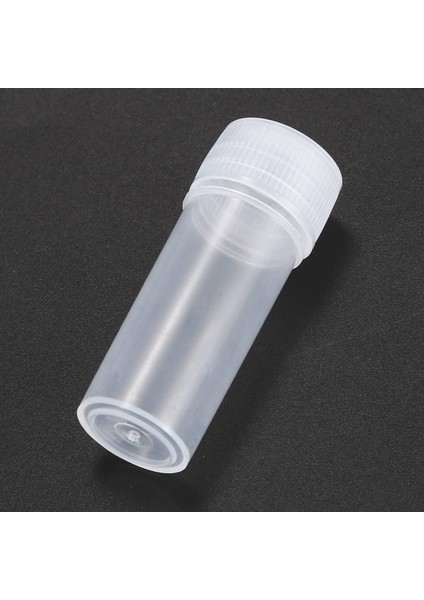100X Plastik Örnek Şişe 5ml Test Tüpü Laboratuvar Küçük Flakon Depolama Kabı + Kapak (Yurt Dışından) indirimleri