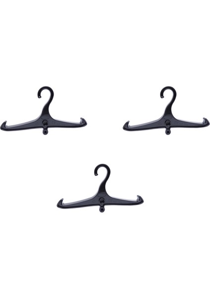 3x Scuba Dalış Askı Hızlı Kurutma Drenaj Şnorkel Sörf Eldivenleri Aksesuarlar Kuru Raf Siyah (Yurt Dışından)