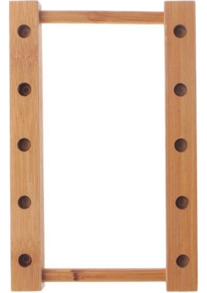 3x Bulaşık Raf Tencere Ahşap Plaka Stand Ahşap Mutfak Bardağı Ekran Tutucu Yeni (Yurt Dışından) fırsatları