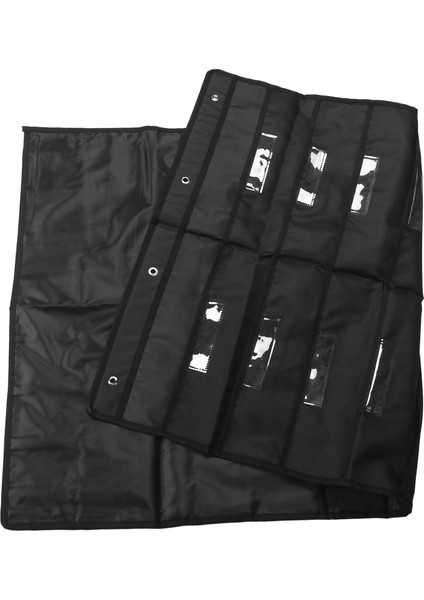 2x 20 Cep Kapısı Asılı Dosya Organizatör Isim Etiketi 4 Askı ile Siyah Duvar Depolama Cep Grafikleri Harika (Yurt Dışından) indirimleri