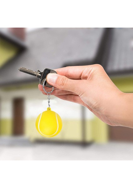 20 Paket Tenis Topu Sarı Anahtarlıklar Parti Iyilikleri Okul Karnavalı Ödülü Parti Çantası Dolguları Spor Lik Eşya (Yurt Dışından) indirimleri