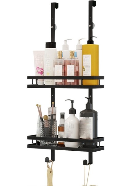 Paslanmaz Çelik Banyo Rafı Asılı Banyo Duş Rafı Duş Jel Rafı Delik Yok Asılı Sepet Banyo Raflar B (Yurt Dışından) indirimleri